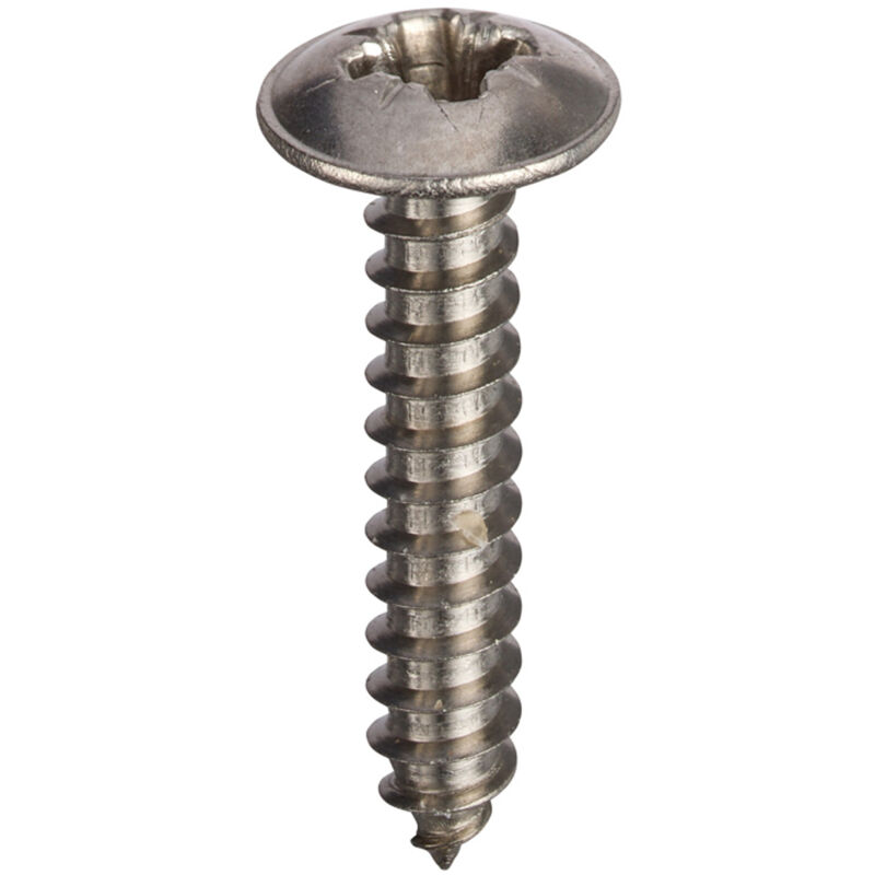 Unifix A2-304 Self-Tapping Screws 10G x 3/4" in Silver