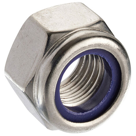 Unifix A2-304 St/St Nylon Insert Nuts M6 x 1.00