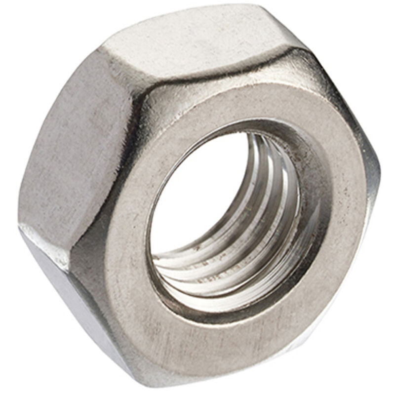 Unifix A2-304 St/St Full Nuts DIN 934 M5 x 0.80 in Silver