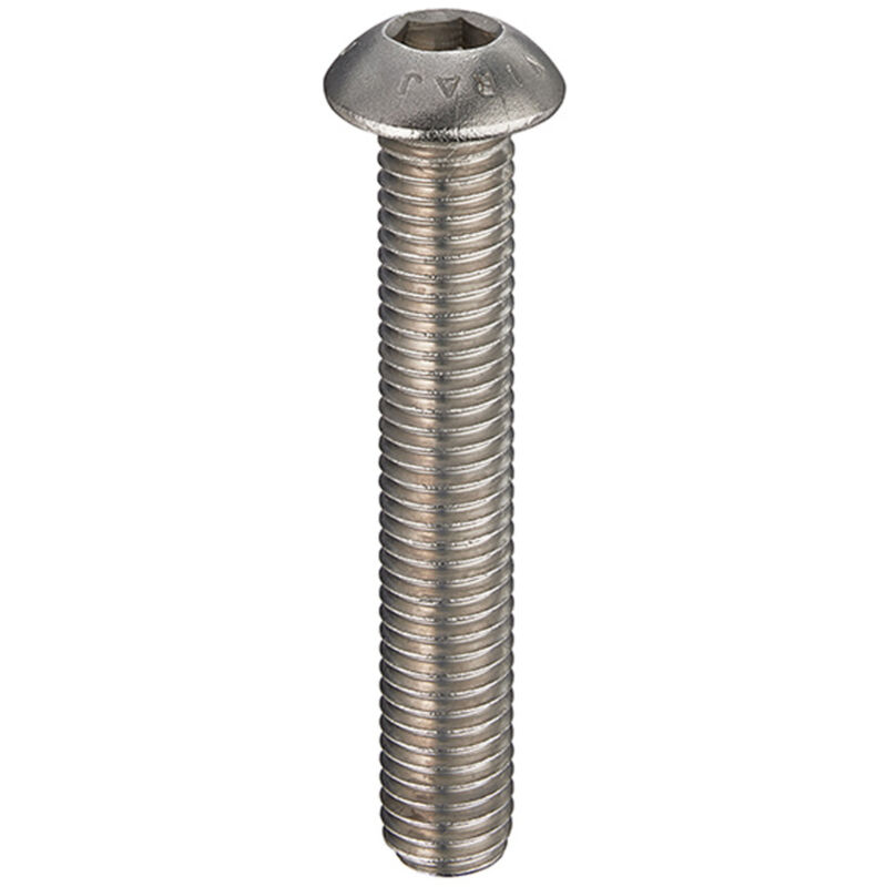 Unifix A2-70 St/St Socket Button Head Screws M6 x 10 - Box of 500