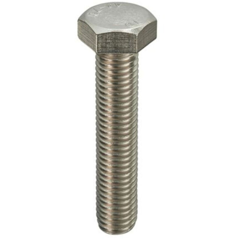 Unifix A4-316 Hexagon Setscrews M12 x 30 Q409330001200030000 in Silver