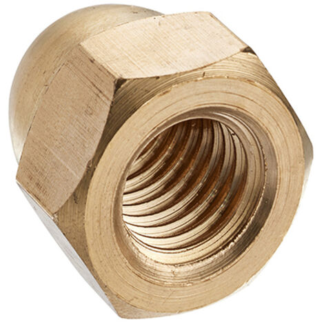 Unifix Brass Dome Nuts DIN 1587 - M8 x 1.25