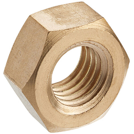 Unifix Brass Full Nuts DIN 934 - M6 x 1.00