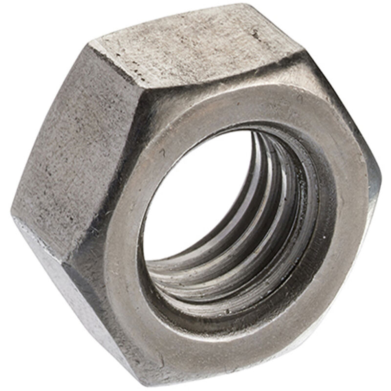 Unifix Class 12 Full Nuts DIN 934 S/Col M24 x 3.00 in Silver