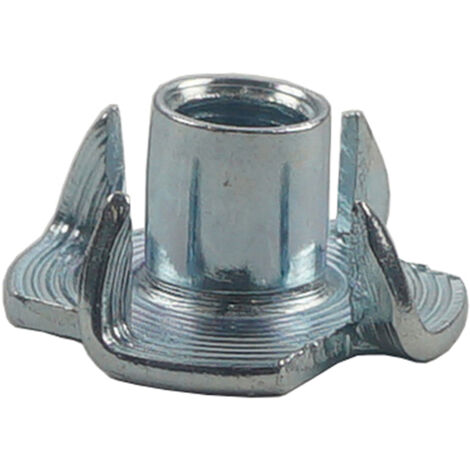Unifix Class 4 4-Pronged Tee Nuts BZP - M6 x 12.3