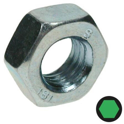 Unifix Class 8 Full Nuts DIN 934 BZP M10 x 1.50