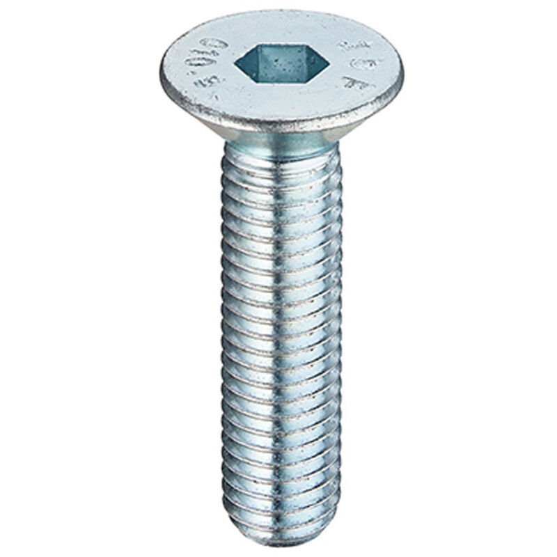 Unifix Grade 10.9 Socket Csk Head Screws M16 x 35 - Box Of 50 Silver M16 x 35
