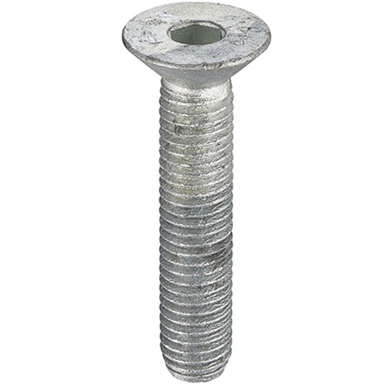 Unifix Grade 10.9 Socket Csk Head Screws M16 x 45 - Box of 50 Silver M16 x 45