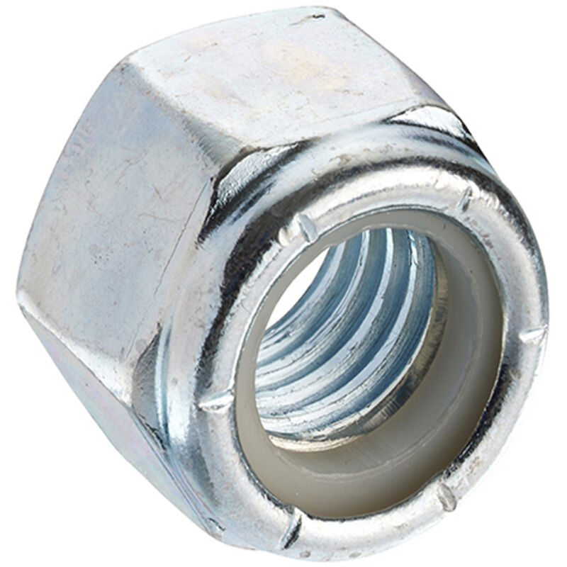 Unifix Grade 2 Unc Nylon Insert Nuts 1"-8 Bzp
