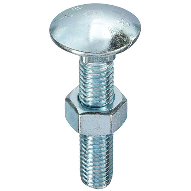 Unifix Grade 4.8 Cup Square Hex Bolts M8 x 35 - Box of 100