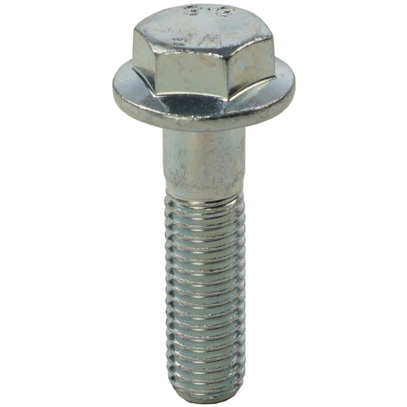 Unifix Grade 8.8 Serrated Flange Bolt M8 x 35/22 in Silver