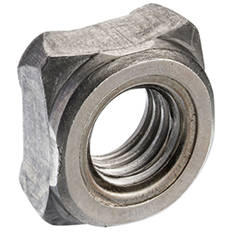Unifix Grade A Square Weld Nuts M5 x 0.80 NXWSRDM05 000 in Silver