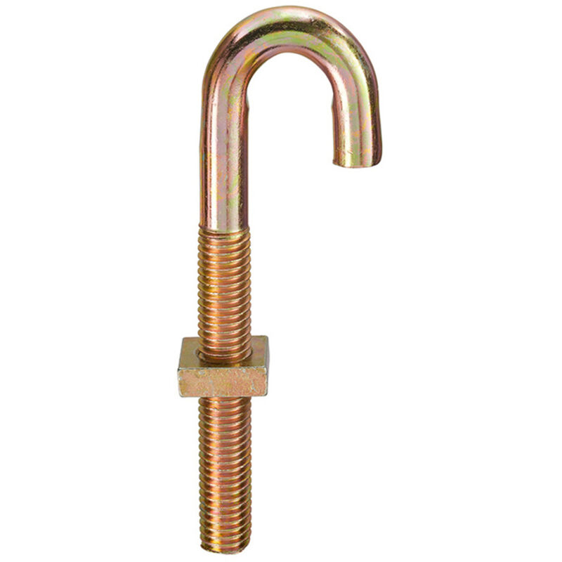 Unifix Hook Bolts And Nuts ZYP - M8 x 260 - Box of 100