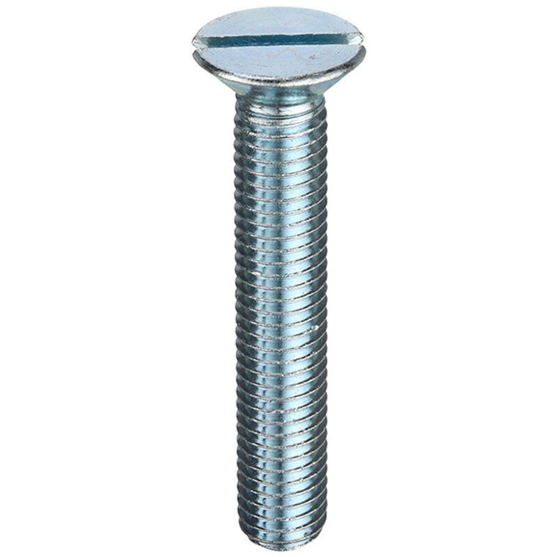 Unifix Machine Screws Slotted Csk Head Din 963 Bzp - M3 X 16 Blue M3 x 16