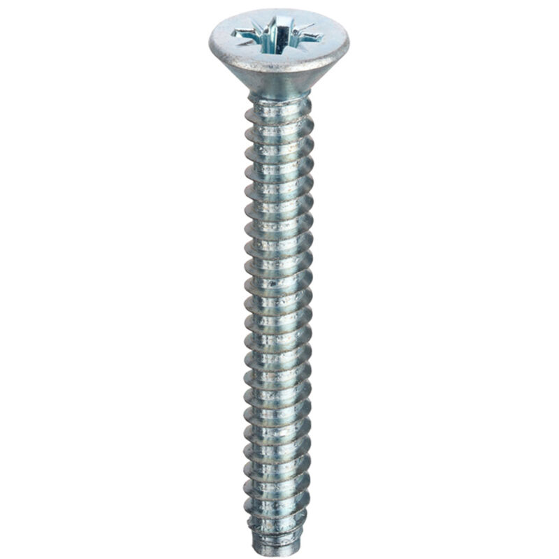 Unifix Self-Tapping Screws Pozi Csk Head B 6g x 3/8" in Silver