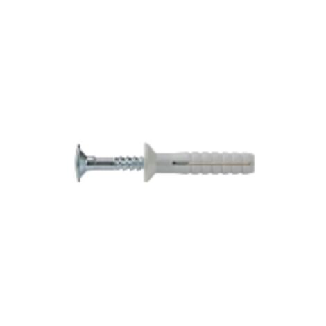 UNIFIX - TASSELLO IN NYLON PROLUNGATO CON VITE A CHIODO 6X80MM 12PZ
