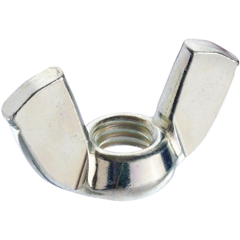 Unifix Wing Nuts Bzp Uni 5448 M10 x 1.50 ESWNSZM10 in Silver