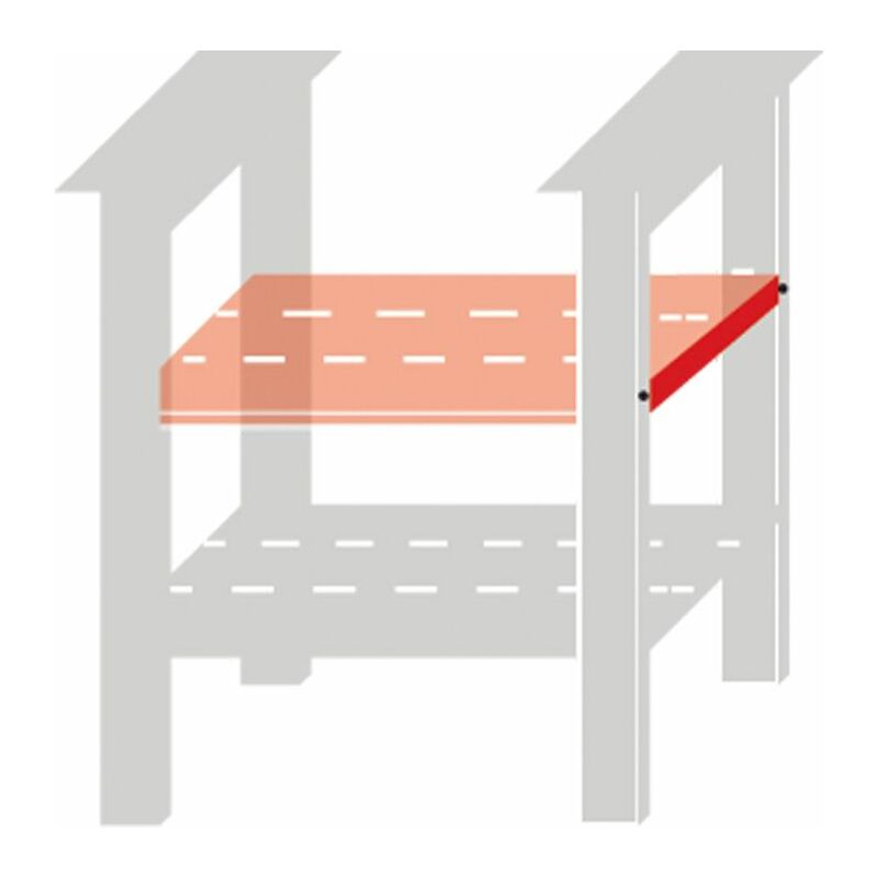 

00015009KMZ-Kit estante central 150 (2b+3t) - Uniko