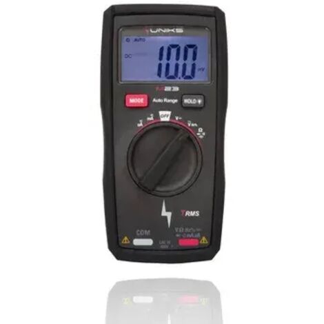 UNIKS UNKM23 - Multimetro Digitale Uniks M23 Slim TRMS CAT III 600V Con AUTORANGE