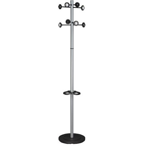 Unilux Compueil Porte-manteau gris métal 175 cm