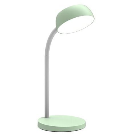 UNILUX LAMPE DE BUREAU LED TAMY, BRAS FLEXIBLE TOURNER À 360°, ÉNERGÉTIQUEMENT EFFICACE, LUMIÈRE STABLE ET DE QUALITÉ, VERT