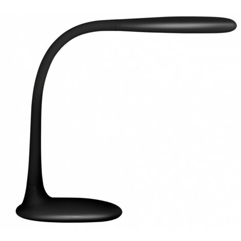 Unilux Lucy elegante lampada da tavolo LED nera
