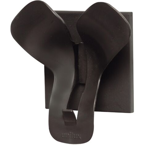 Unilux Trio - Appendino magnetico ABS nero
