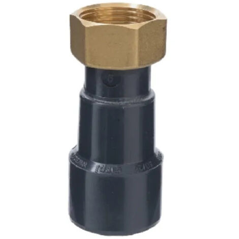 Union 2 pièces PVC pression femelle 32 mm, femelle 33x42