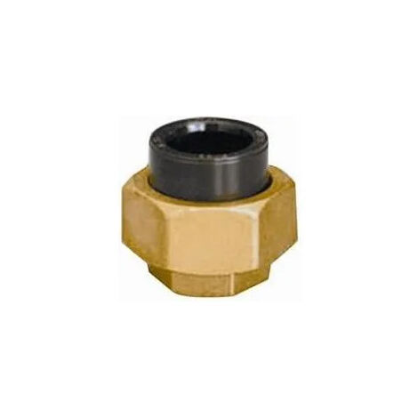 Union 3 pièces femelle laiton/PVC HTA 3342/40