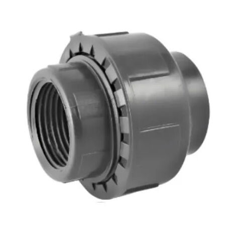 Union 3 pièces mixte PVC pression femelle 32 mm, femelle 26x34