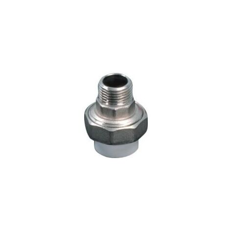 Unión 3 piezas PPr RM - GEORGE FISCHER Medidas: Ø20mm x 1/2"