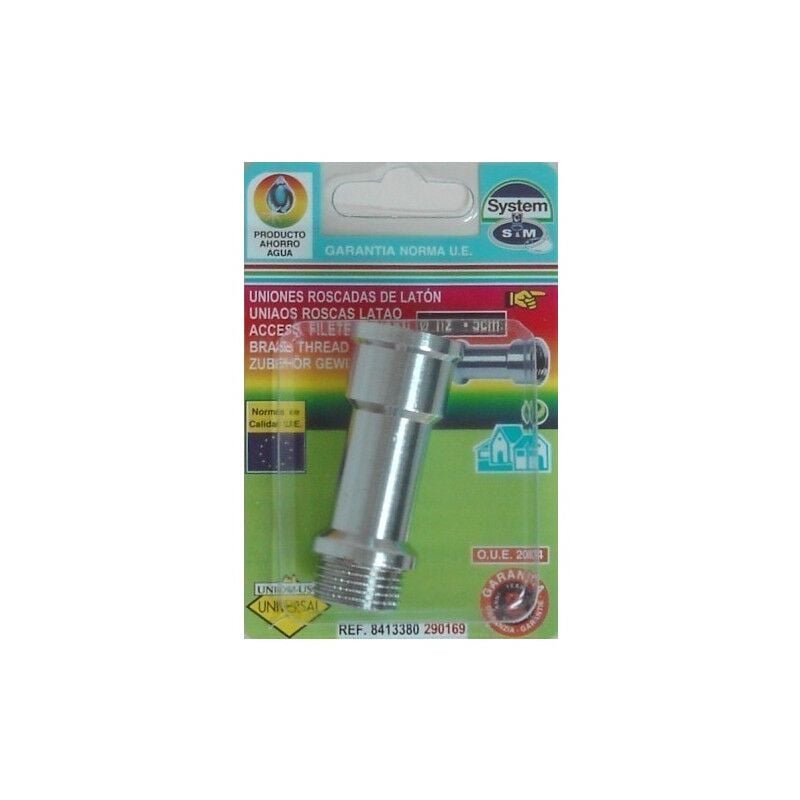 

Union Alargo Grifos M-H 1/2" - 5Cm Cromo S M