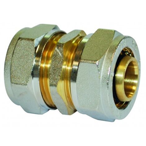 Union égale à compression pour tube multicouche - diam 16 mm