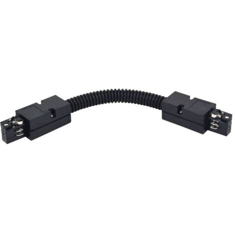 Union flexible rail triphasé - Noir