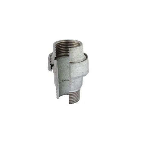 Unión galvanizada con asiento cónico MH 341 - ATUSA Diámetro: Ø1.1/4