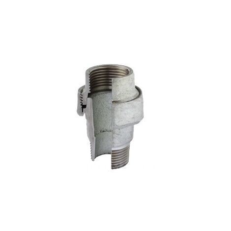 Unión galvanizada con asiento cónico MH 341 - ATUSA Diámetro: Ø3/4"