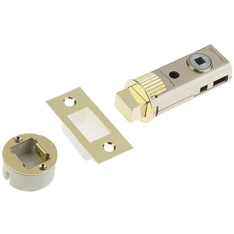 Carlisle Brass Surface Bolt Extruded Flat Keeper 203 x 35mm Pol Brass