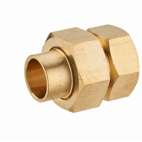 Unión recta de 3 piezas con junta esferocónica F3/4' (20x27) NOYON & THIEBAULT - para soldar - Ø 16 mm - 1127-2016L1