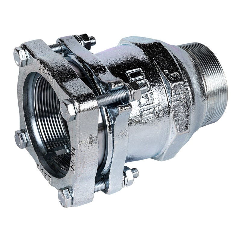 Gebo - Raccord à compression Mâle fonte malléable galvanisée 4''