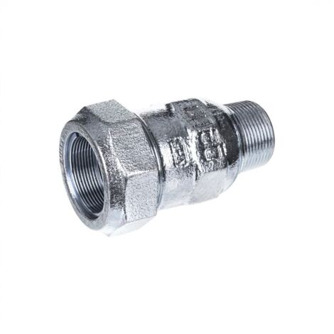 Union réparation acier droit M 50x60