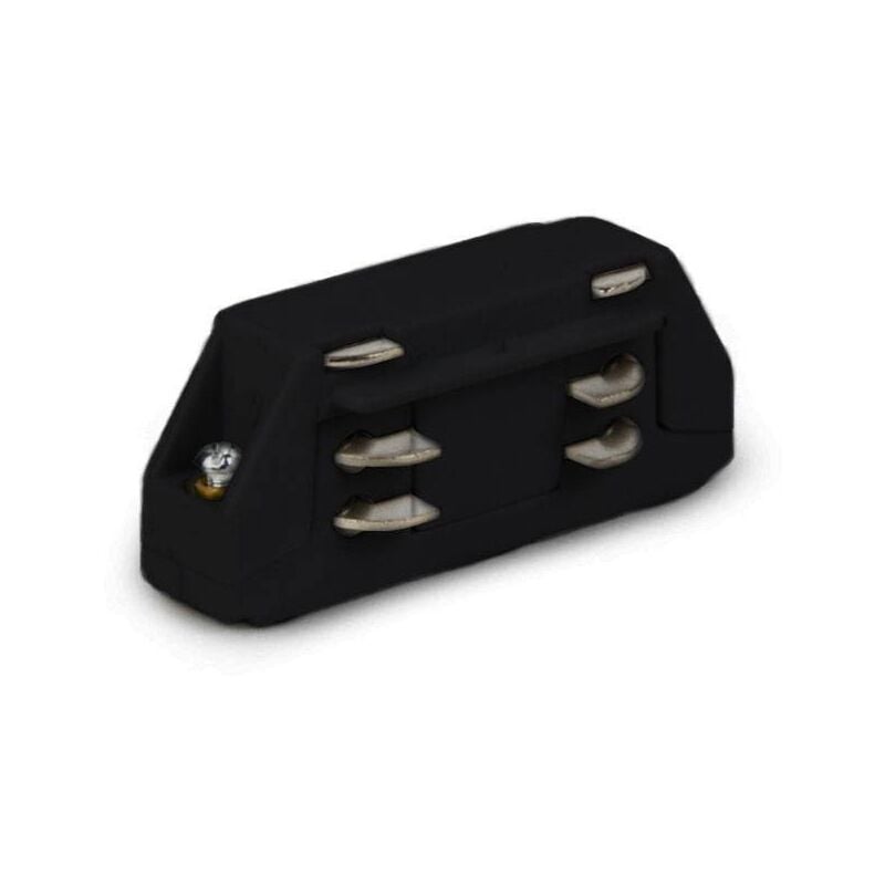 

Unión rígida recta para carril trifásico | Negro