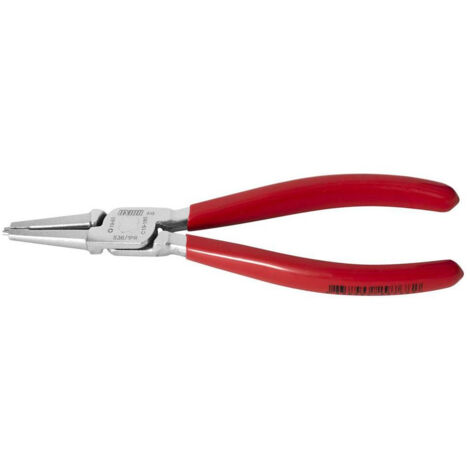 UNIOR 536/1PR SICHERUNGSRINGZANGE, INNEN, GERADE, 12-25MM, RED, 629767UN