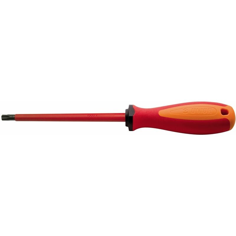 Screwdriver tbi with tx profile and hole: red tr 15 - ZFUN628280 - Unior