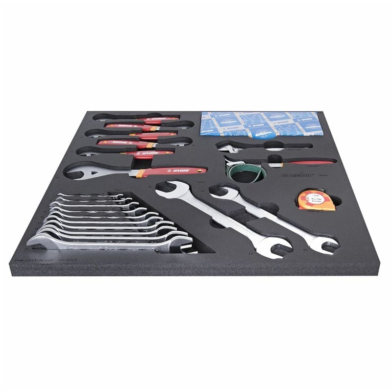 Set of tools in tray 2 for 2600D: red - ZFUN628663 - Unior