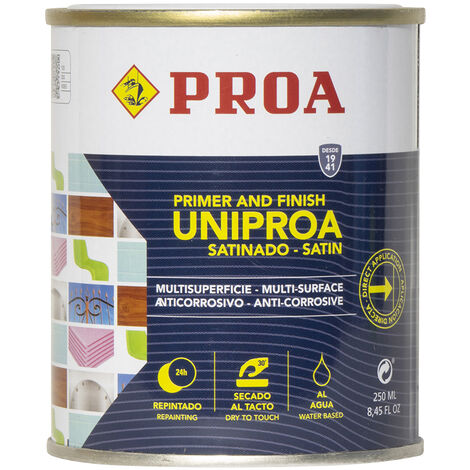 Uniproa al agua. Imprimación todoterreno., Blanco 0.25lts