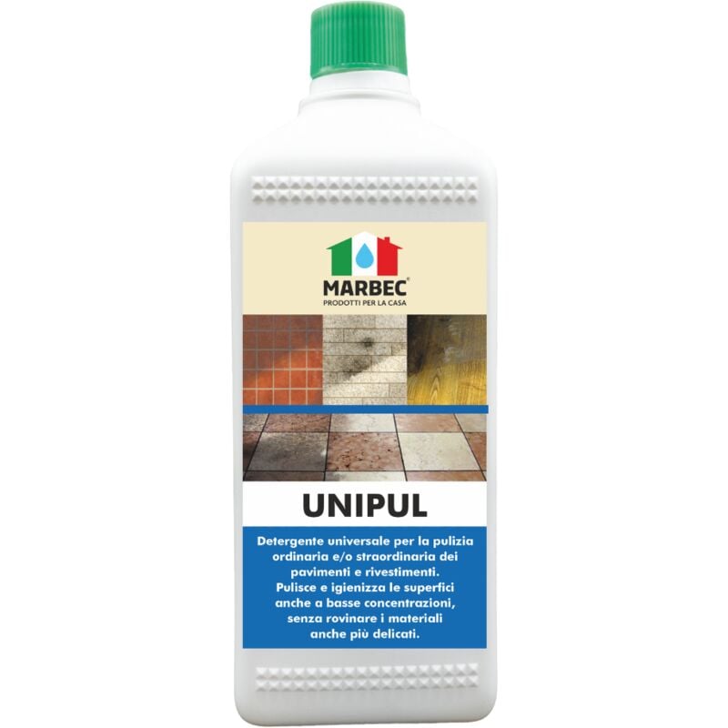 Image of Unipul 1LT Detergente universale igienizzante concentrato per tutti i tipi di pavimenti e rivestimenti - Marbec