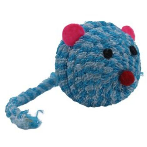 Uniq Pets CHASSE À LA SOURIS Jouet pour chat en forme de souris, en ficelle de coton, 5 cm - Souris 5 cm