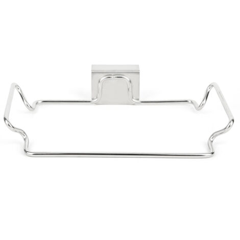 Unique Door Back Garbage Bag Rack Home Cabinet Rag Hanging Rack Household Kitchen Tool