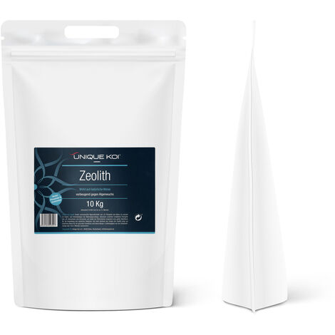 Unique Koi zéolite 10kg granulation 9-16mm matériaux de filtration agent liant de phosphate