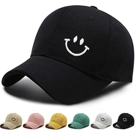 Unisex-Baumwollkappe für Damen und Herren, verstellbare Sommerkappe mit UV-Schutz für Sport und Outdoor-Aktivitäten